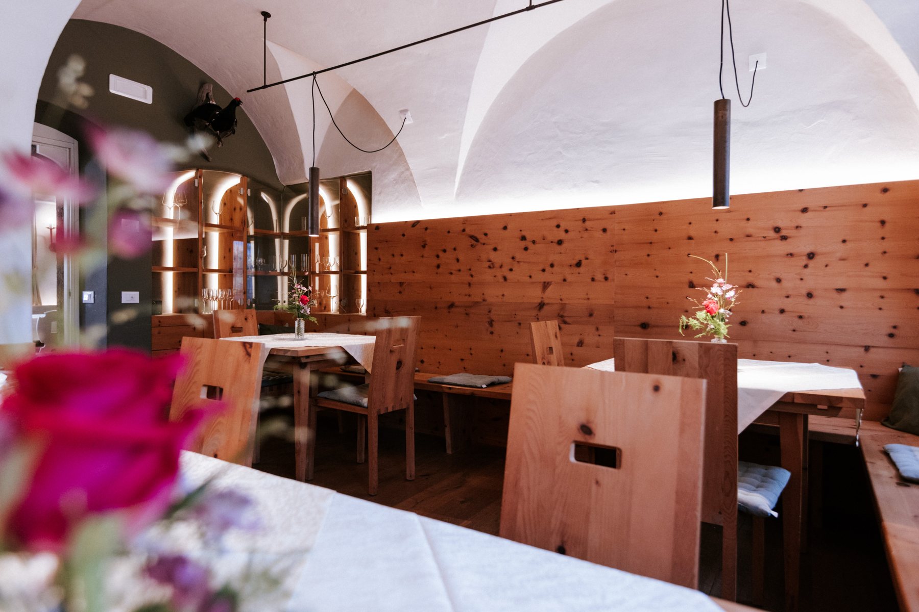 Zirbenstube im Gewölbe – Gasthof Goldener Löwe, Montan